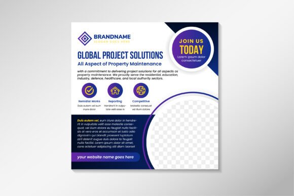 Global Project Square Banner