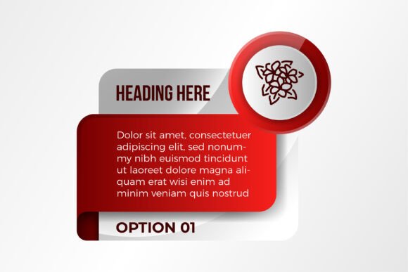 h1 Three Step Infographic Rectangle: A Modern Design Solution