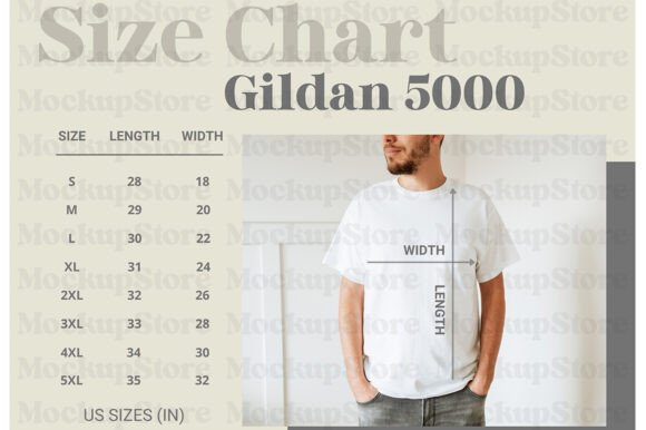 Understanding the Size Chart G5000 and Gildan 5000 Size Chart